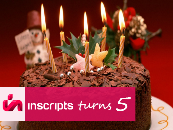 Inscripts turns five!